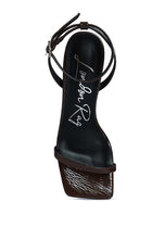 FANTASY SPOOL MID HEEL SANDAL