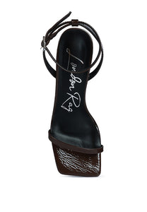 FANTASY SPOOL MID HEEL SANDAL