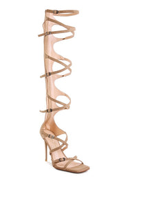 Gossip Strappy Stiletto Heels