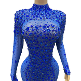 Amber (blue )