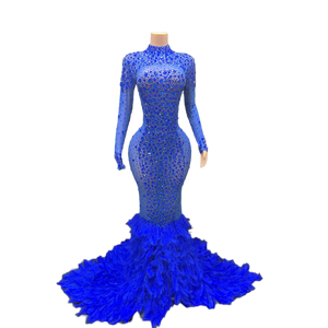 Amber (blue )