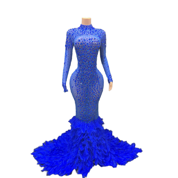 Amber (blue )