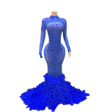 Amber (blue )
