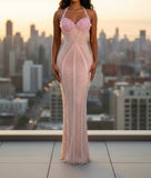 Chandelier in Pink