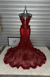 Prom Dress 21 (RED)