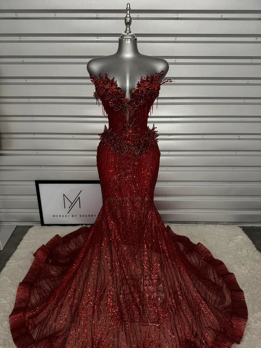 Prom Dress 21 in Red | In Stock