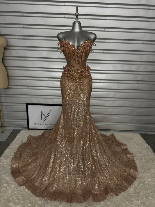 Prom Dress 21 in Rose Gold