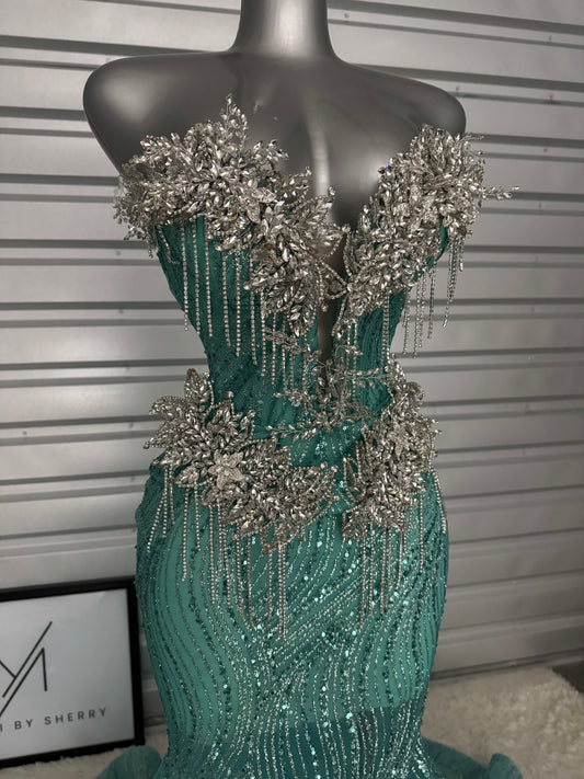 Prom Dress 21 | In Aqua