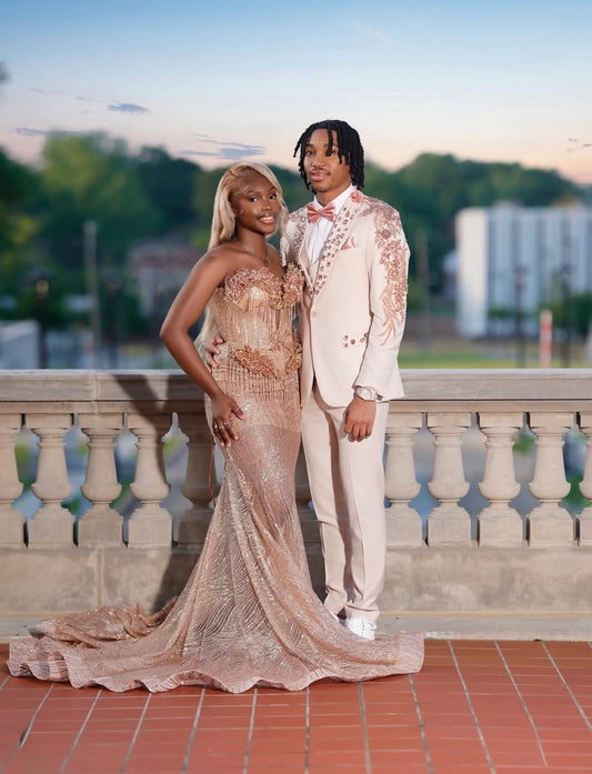 Prom Dress 21 in Rose Gold