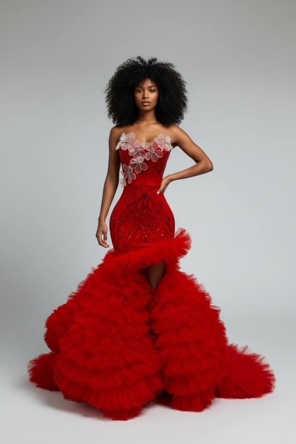 Prom Dress 25 in Red | 5-7 day shipment