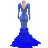 Amber (blue )