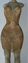 Rhinestone birthday dresses
