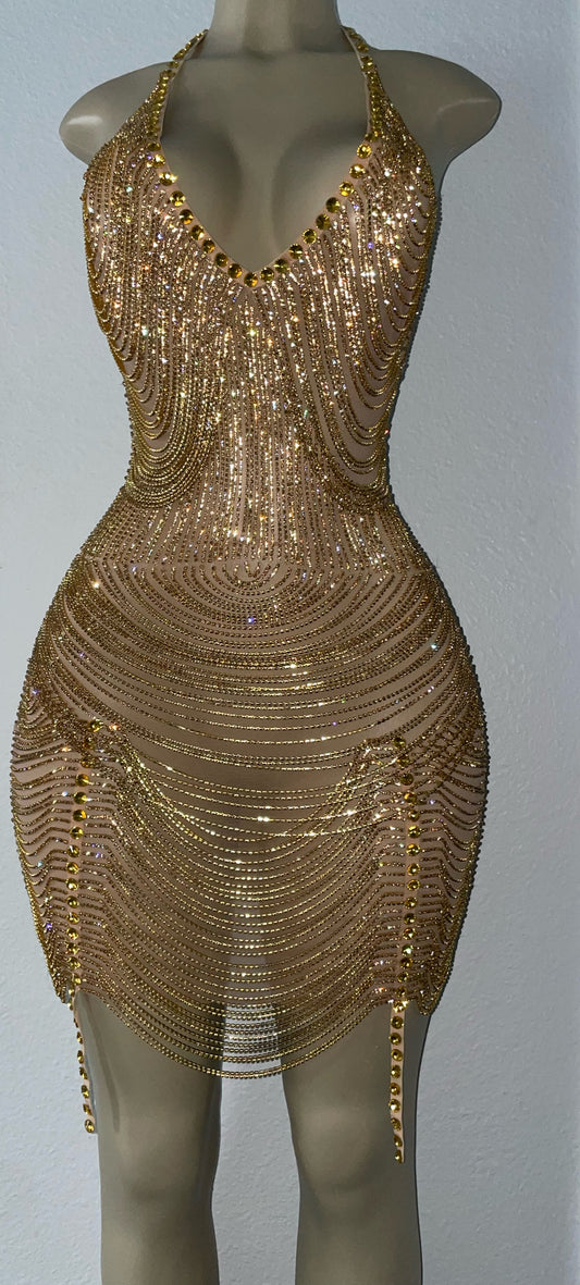 Rhinestone birthday dresses