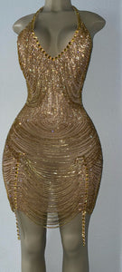 Rhinestone birthday dresses