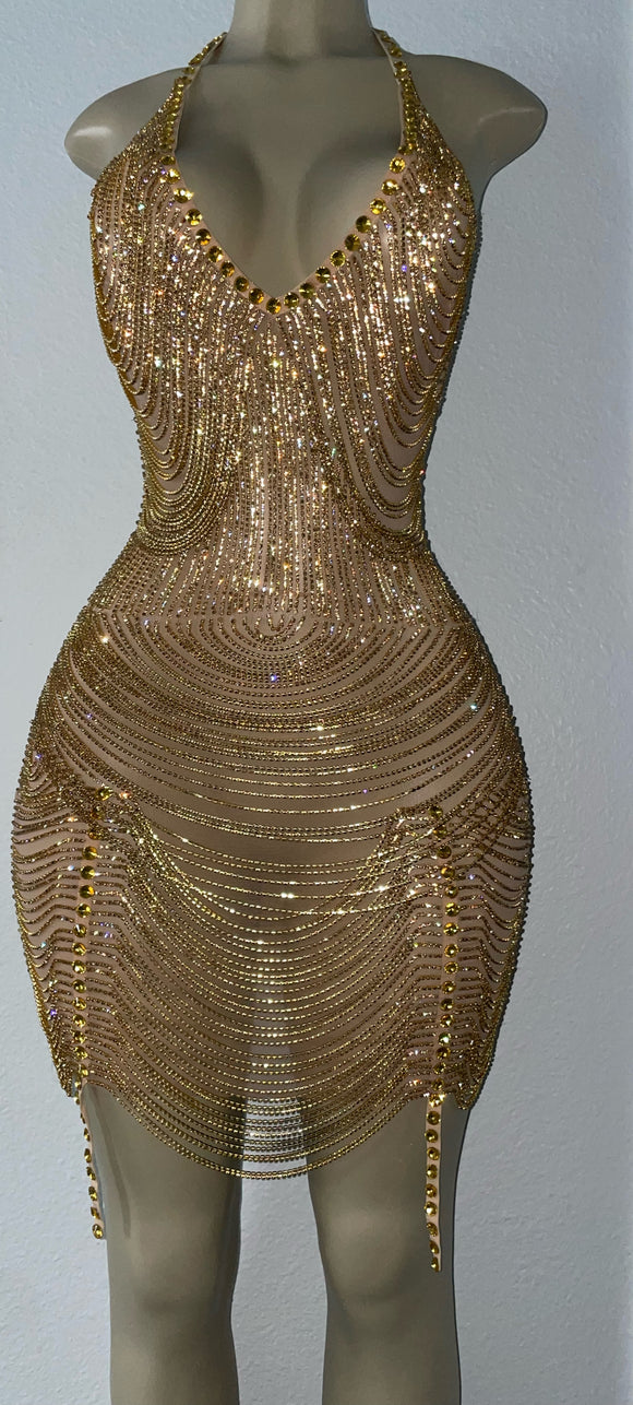 Rhinestone birthday dresses