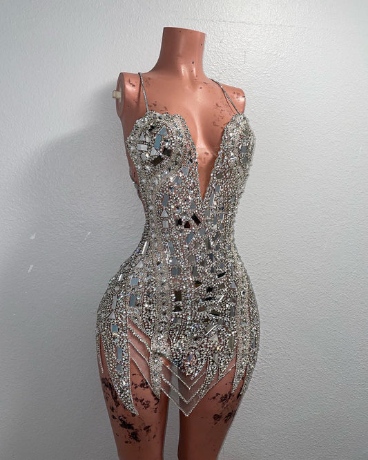 Tinker bell rhinestone dress 