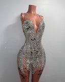 Tinker bell rhinestone dress 